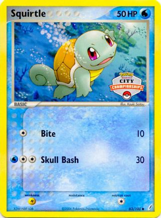 Squirtle 063/100 - Promo