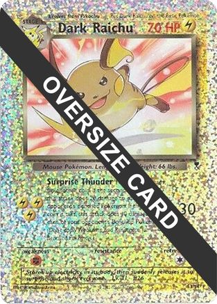Dark Raichu 0S3/S4 - Promo - Reverse Holofoil