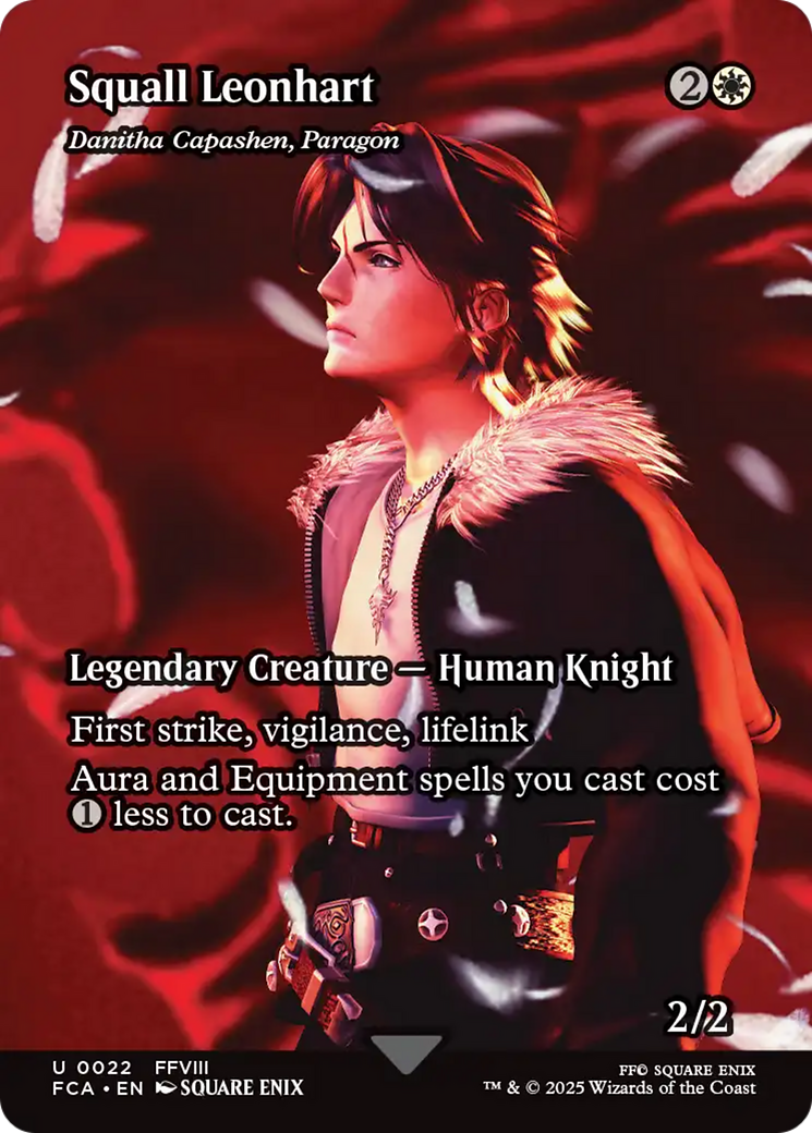 Squall Leonhart - Danitha Capashen, Paragon (Showcase) (FCA-022) - FINAL FANTASY: Through the Ages