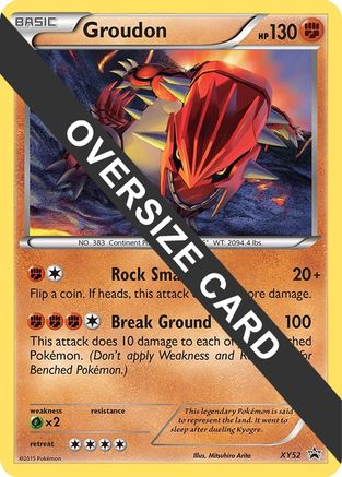 Groudon XY52 - Promo - Holofoil