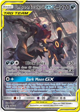 Umbreon & Darkrai GX SM241/248 - Promo - Holofoil