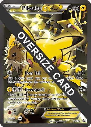 Pikachu EX XY124 - Promo - Holofoil