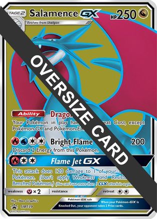 Salamence GX SM139 - Promo - Holofoil