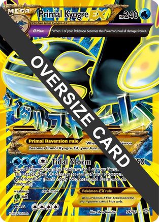 Primal Kyogre EX 096/98 - Promo - Holofoil