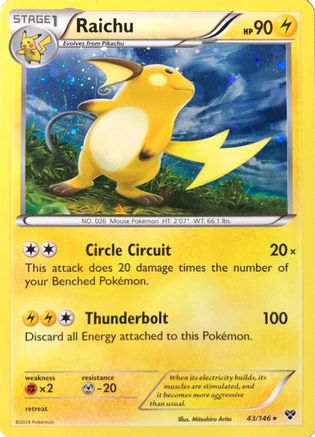 Raichu 043/146 - Promo - Holofoil