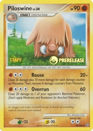 Piloswine 046/100 - Promo