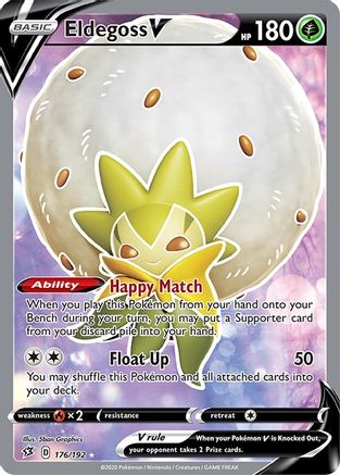 Eldegoss V (Full Art) 176/192/192 - Ultra Rare - Holofoil