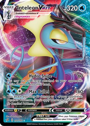 Inteleon VMAX 050/192/192 - Ultra Rare - Holofoil