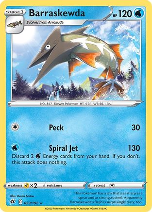Barraskewda 053/192/192 - Rare