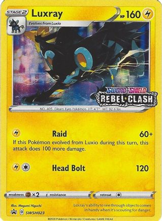 Luxray SWSH023/307 - Promo - Holofoil