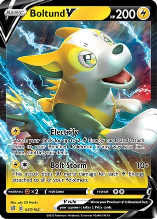 Boltund V 067/192/192 - Ultra Rare - Holofoil