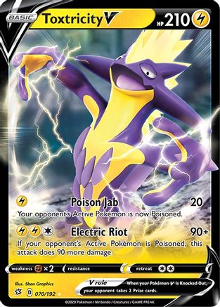 Toxtricity V 070/192/192 - Ultra Rare - Holofoil