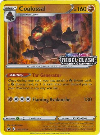 Coalossal SWSH024/307 - Promo - Holofoil