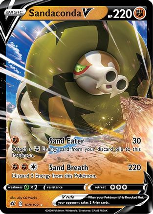 Sandaconda V 108/192/192 - Ultra Rare - Holofoil