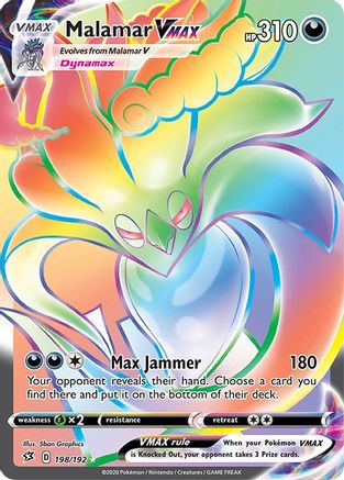 Malamar VMAX (Secret) 198/192/192 - Secret Rare - Holofoil