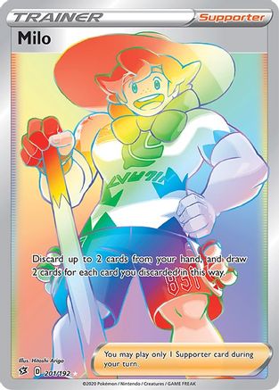 Milo (Secret) 201/192 - Secret Rare - Holofoil