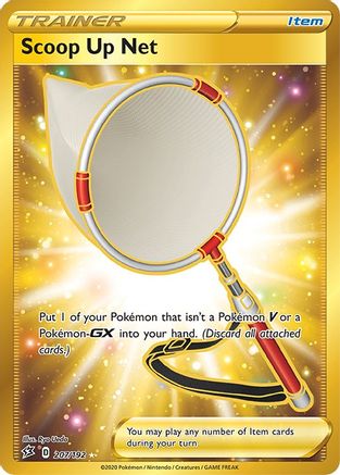 Scoop Up Net (Secret) 207/192/192 - Secret Rare - Holofoil