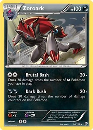 Zoroark 090/113 - Rare