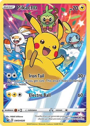Pikachu SWSH020/307 - Promo - Holofoil