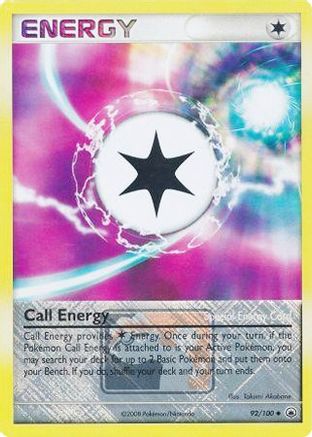 Call Energy 092/100 - Promo - Reverse Holofoil