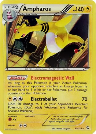 Ampharos 040/124 - Promo - Holofoil