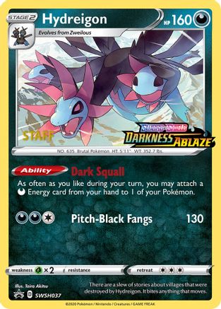 Hydreigon SWSH037 - Promo - Holofoil