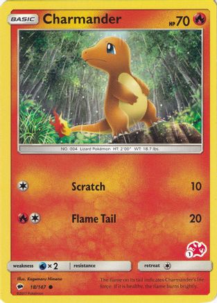 Charmander 018/147 - Promo