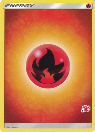 Fire Energy (#6 Charizard Stamped) - Promo