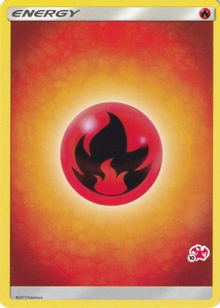Fire Energy (#10 Charizard Stamped) - Promo
