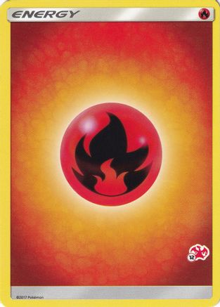 Fire Energy (#12 Charizard Stamped) - Promo