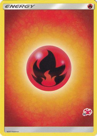 Fire Energy (#35 Charizard Stamped) - Promo