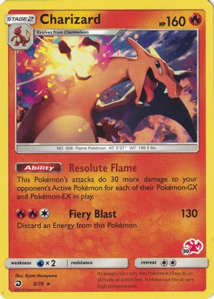 Charizard 003/70 - Promo