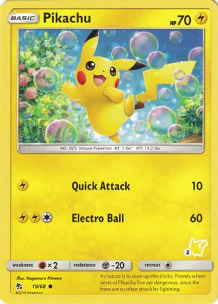 Pikachu 019/068 - Promo