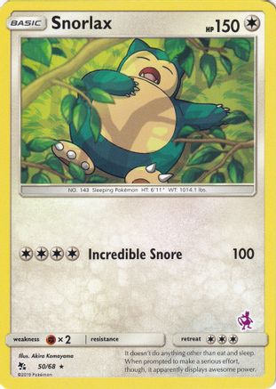Snorlax 050/68 - Promo