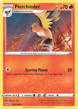 Fletchinder 031/189/189 - Uncommon
