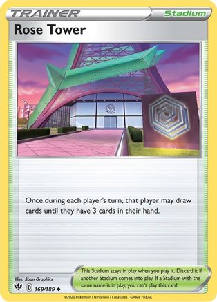 Rose Tower 169/189/189 - Uncommon