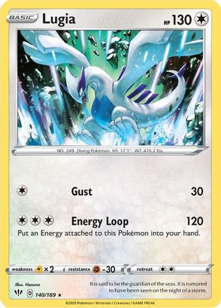 Lugia 140/189/189 - Rare
