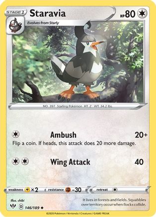 Staravia 146/189/189 - Uncommon