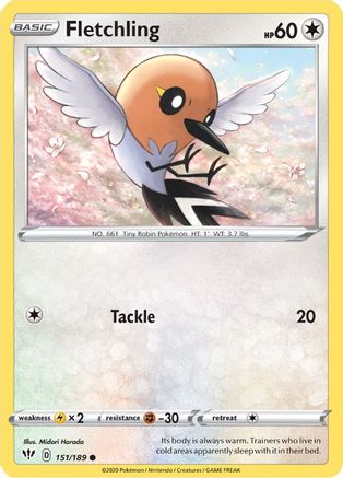 Fletchling 151/189/189 - Common