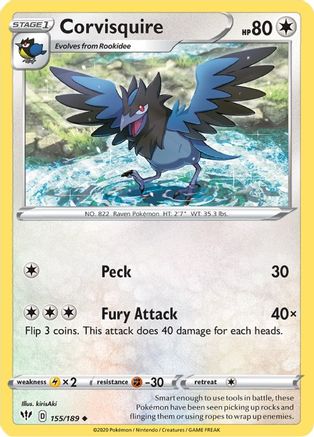 Corvisquire 155/189/189 - Uncommon