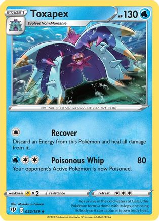 Toxapex 052/189/189 - Uncommon