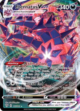 Eternatus VMAX 117/189/189 - Ultra Rare - Holofoil