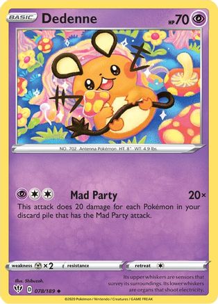 Dedenne 078/189/189 - Uncommon