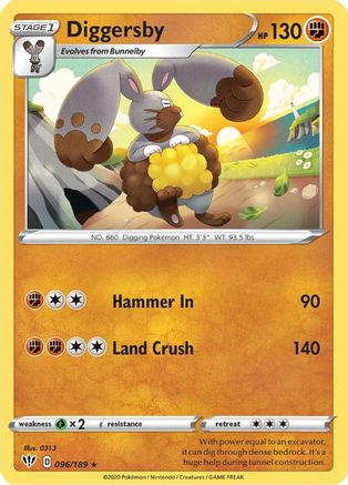 Diggersby 096/189/189 - Rare