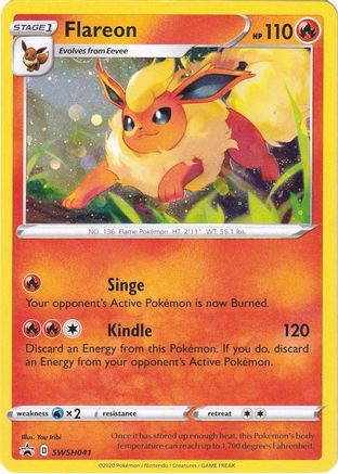 Flareon SWSH041/307 - Promo - Holofoil