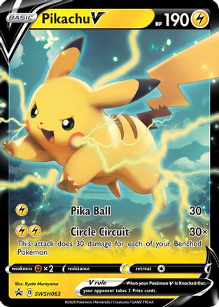 Pikachu V SWSH063/307 - Promo - Holofoil