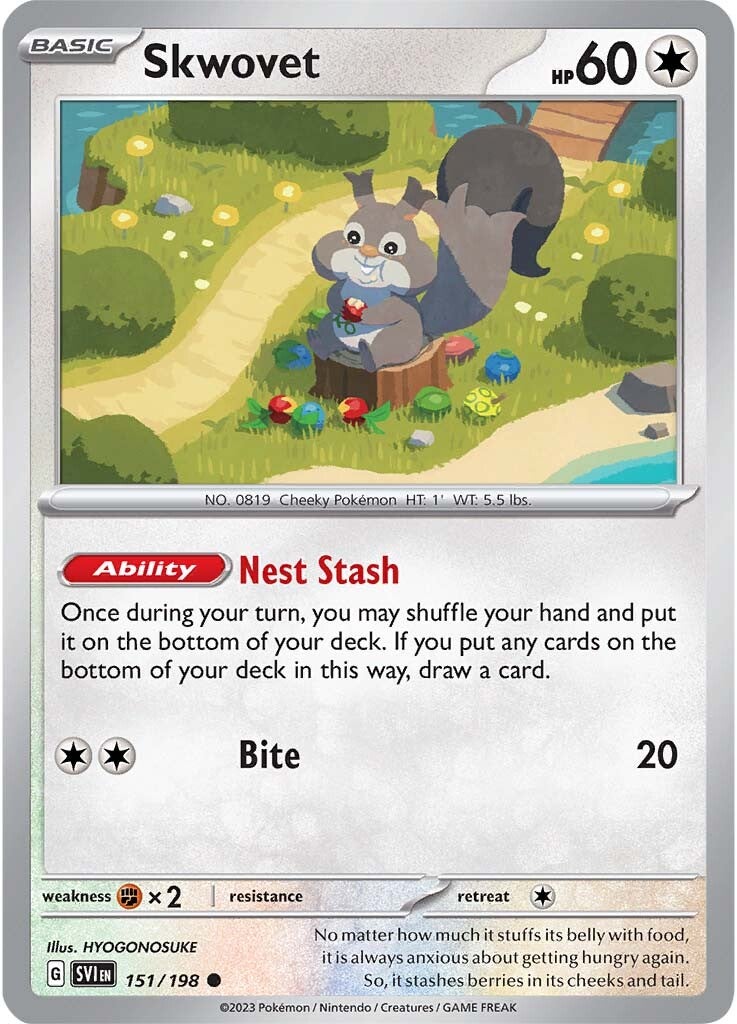Skwovet 151/198 - Common