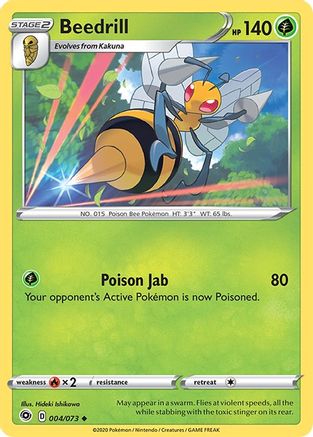 Beedrill 004/73/73 - Uncommon