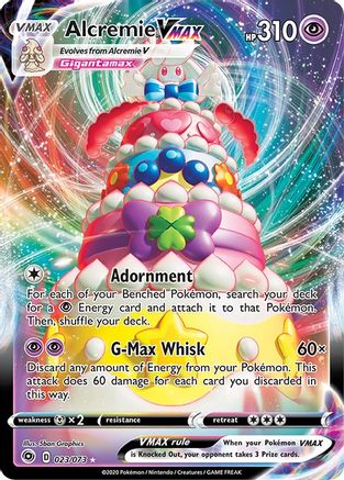 Alcremie VMAX 023/73/73 - Ultra Rare - Holofoil