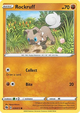 Rockruff 029/73/73 - Common